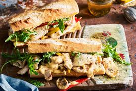 beef or chicken sandwich